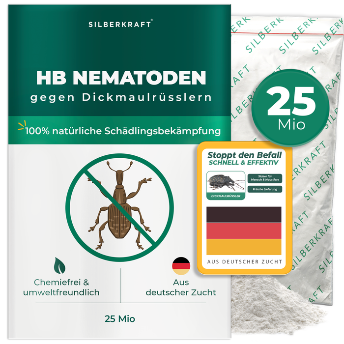 HB Nematoden zur Bekämpfung von Dickmaulrüsslern &  Engerlingen