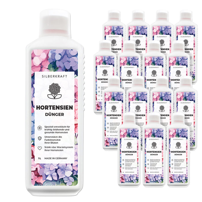 Engrais pour hortensias - Engrais minéral liquide NPK avec azote - Engrais pour hortensias - Engrais pour hortensias macrophylla