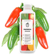 Paprika Dünger - Mineralischer NPK Flüssigdünger mit Stickstoff - Dünger für Paprika - Tomatendünger