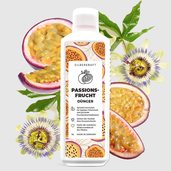 Passionsfrucht Dünger - Mineralischer NPK Flüssigdünger mit Stickstoff - Dünger für Passionsfruchtpflanzen - Maracuja Dünger - Passionsblumen Dünger - Exotischer Pflanzendünger
