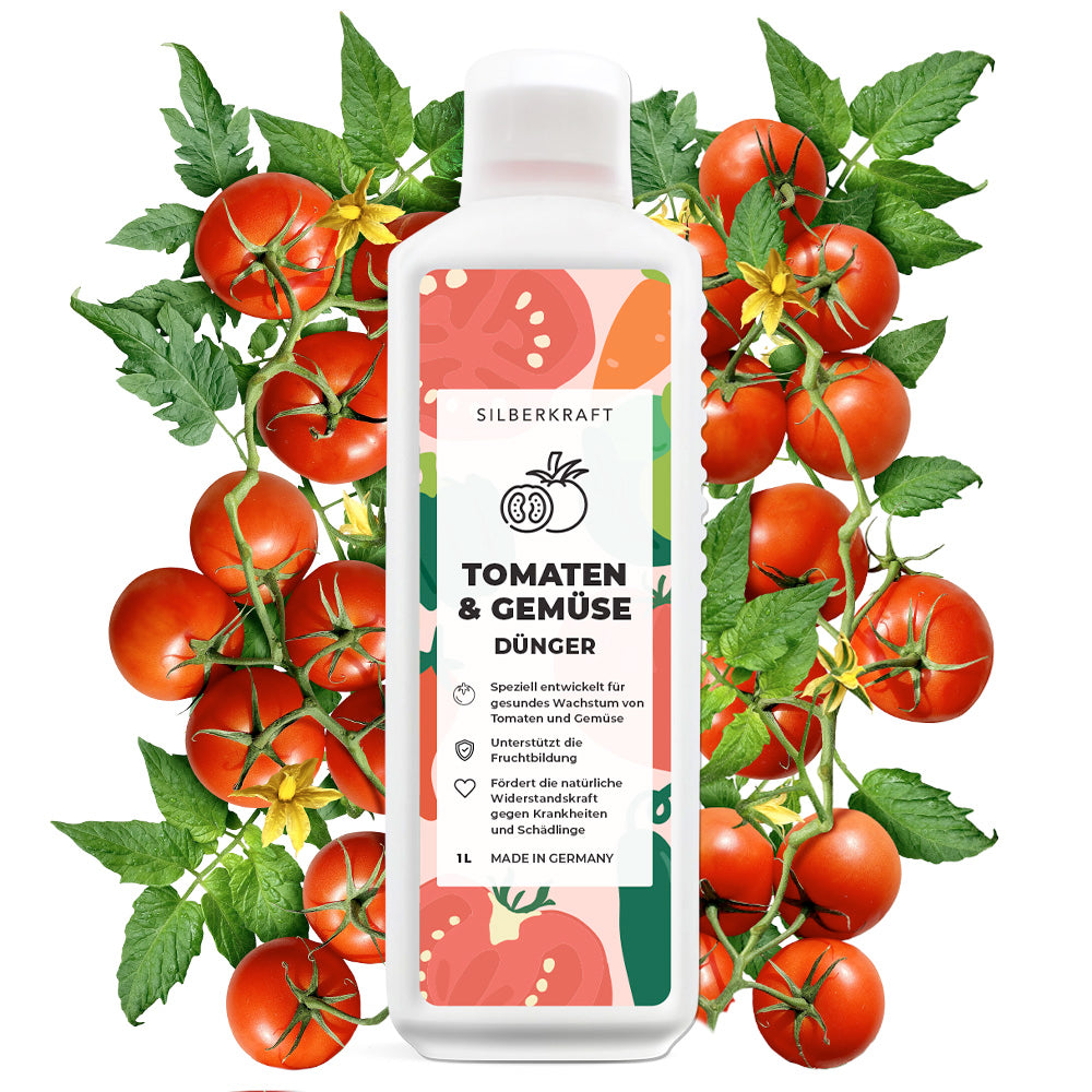 Bio Tomatendünger 1 Liter - Organischer Wurmhumus Langzeitdünger Für Tomaten, Paprika, Mit Mikroorganismen