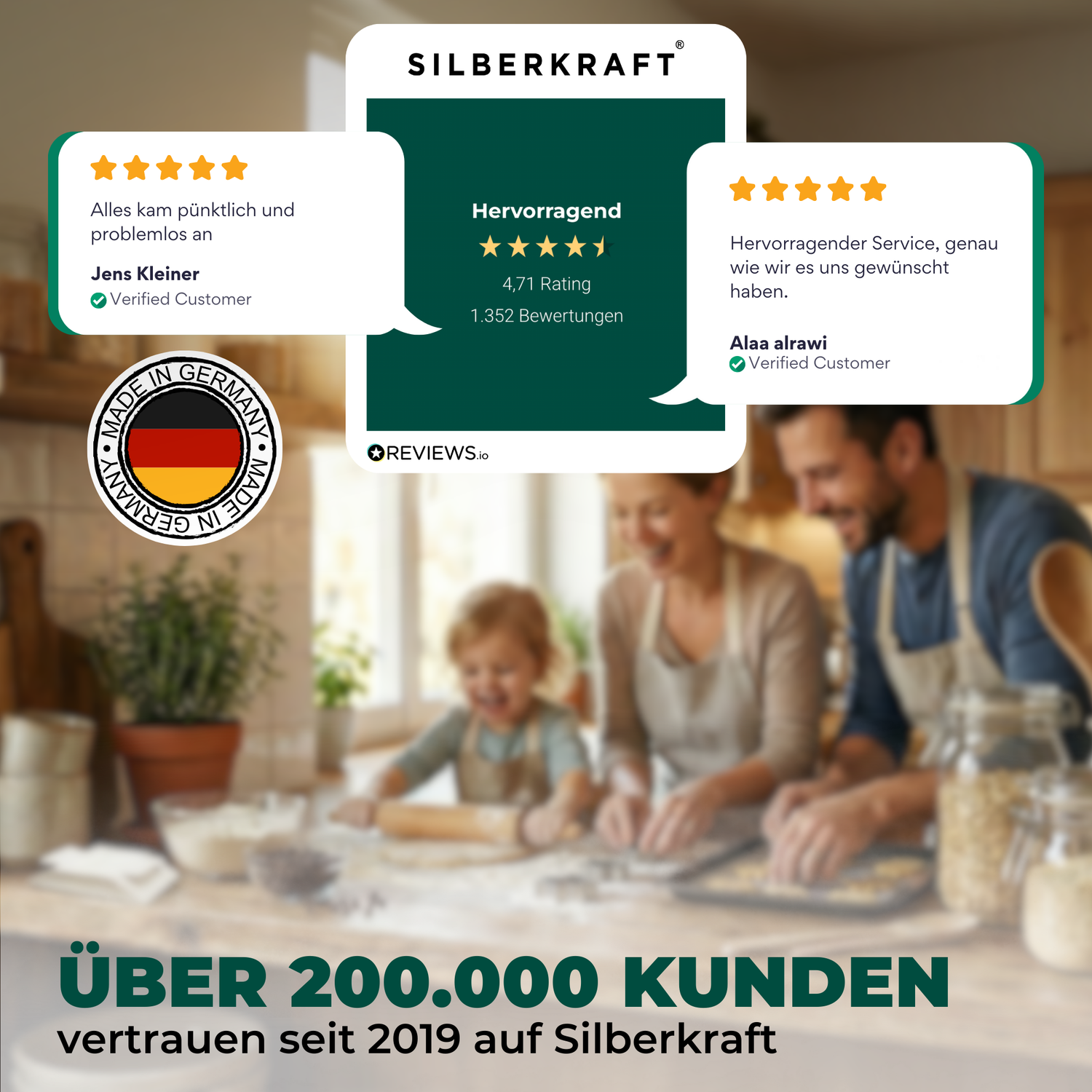 Silberkraft Kundenbewertungen – über 200.000 Kunden vertrauen seit 2019 auf Schädlingsbekämpfung