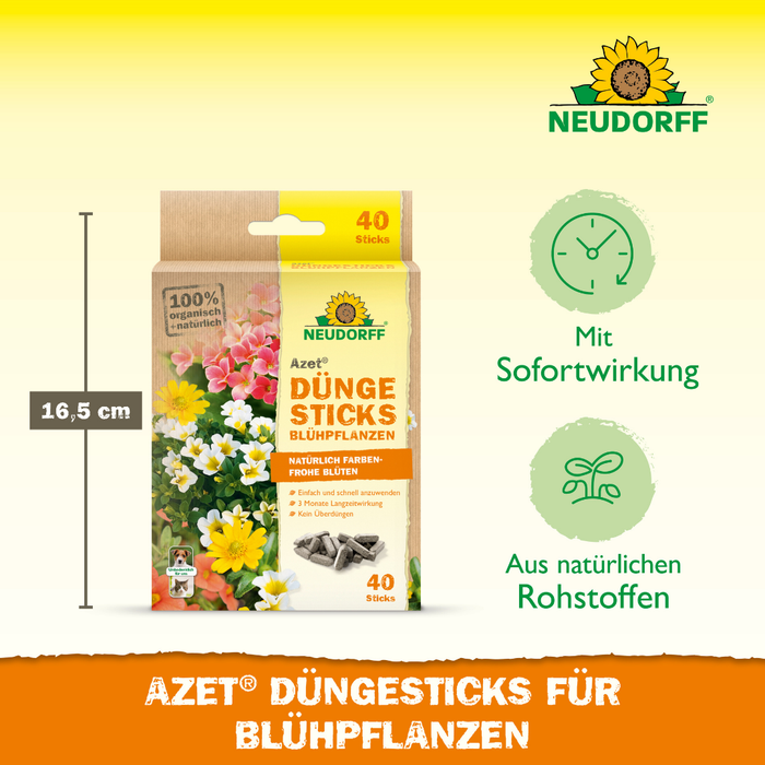 Neudorff Azet DüngeSticks für Blühpflanzen