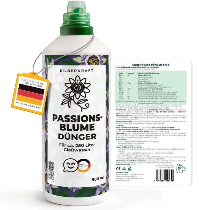 Passionsblume Dünger