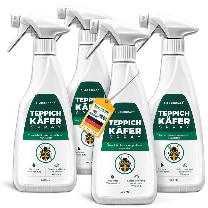 Teppichkäfer Spray - Teppichkäfer vertreiben & loswerden