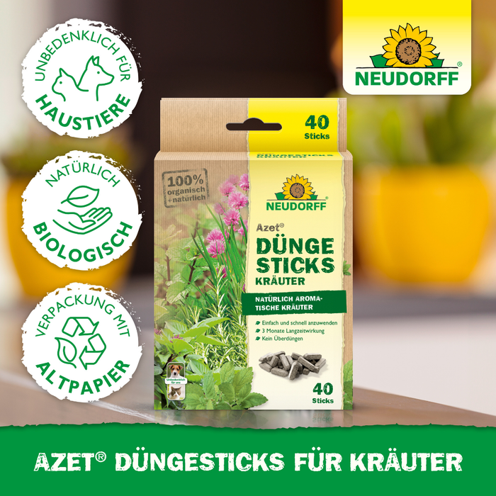 Neudorff Azet DüngeSticks für Kräuter
