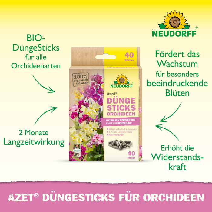 Neudorff Azet DüngeSticks für Orchideen