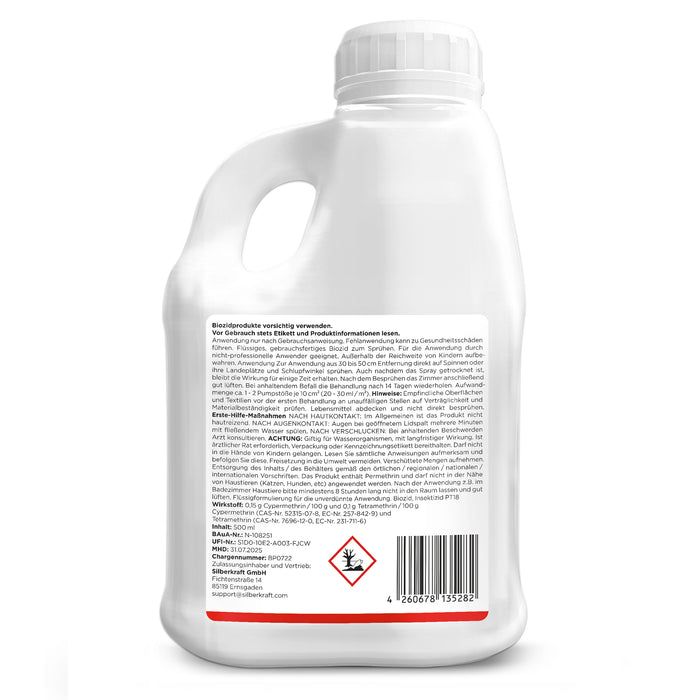 Spray araignée BugPower - efficace contre les araignées