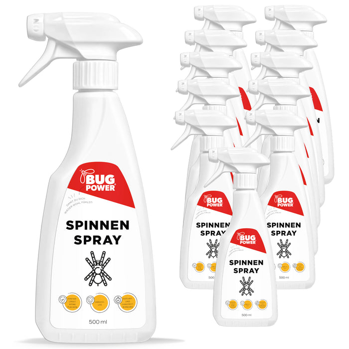 BugPower Spinnen Spray - effektiv gegen Spinnen