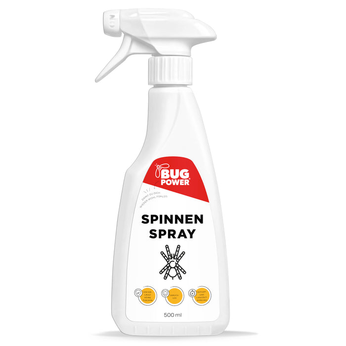 BugPower Spider Spray 1 litro - efficace contro i ragni - effetto rapido e protezione duratura