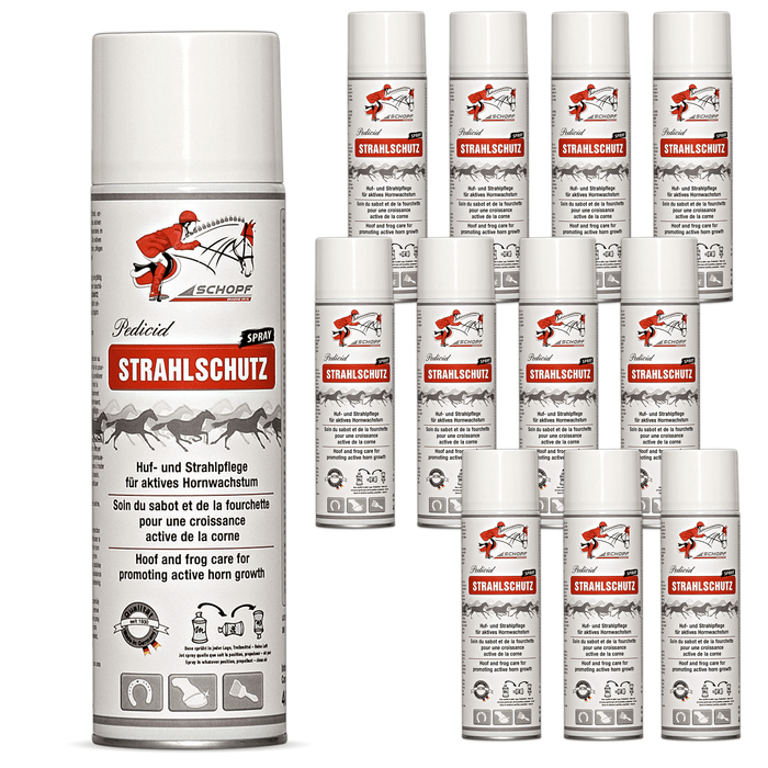 Strahlschutz Spray für robuste Pferdehufen