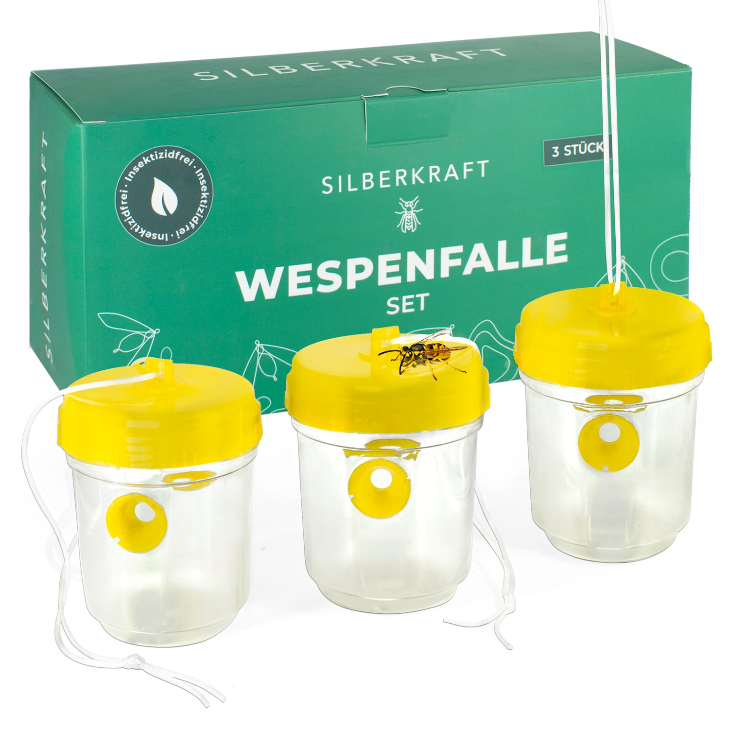 Wespenfalle Set