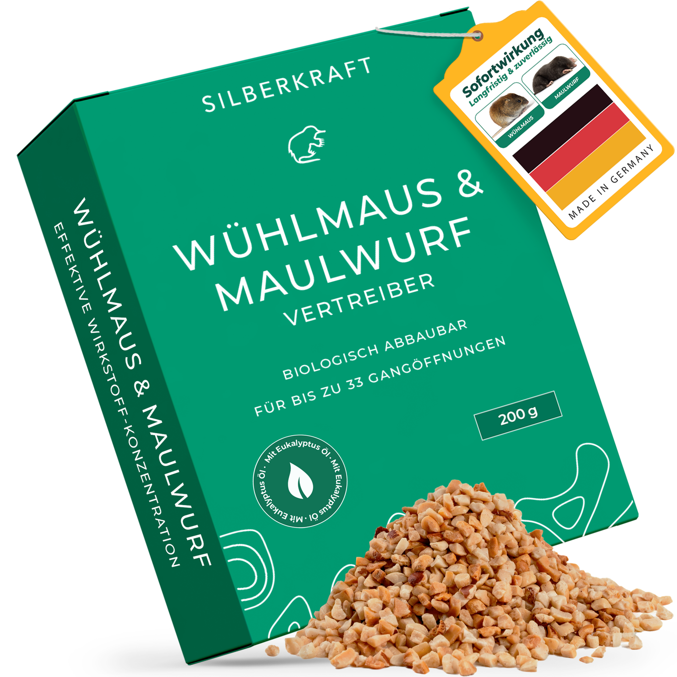 Maulwürfe bekämpfen