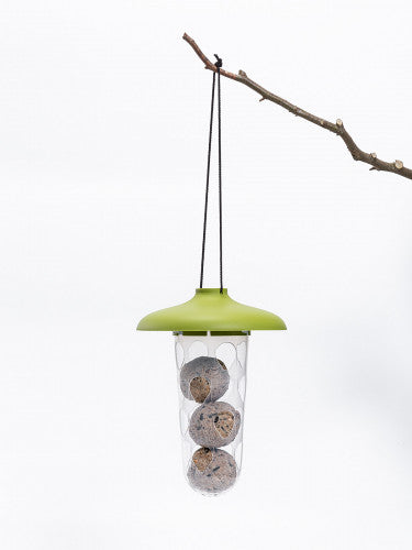 Vogelfutterspender - Multifunktionale Futterstation für die Vogelfütterung - 22 cm