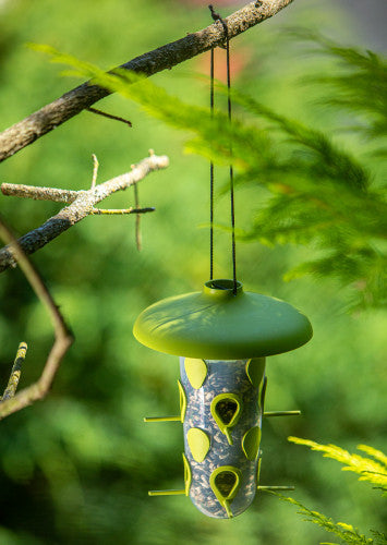 Vogelfutterspender - Multifunktionale Futterstation für die Vogelfütterung - 22 cm