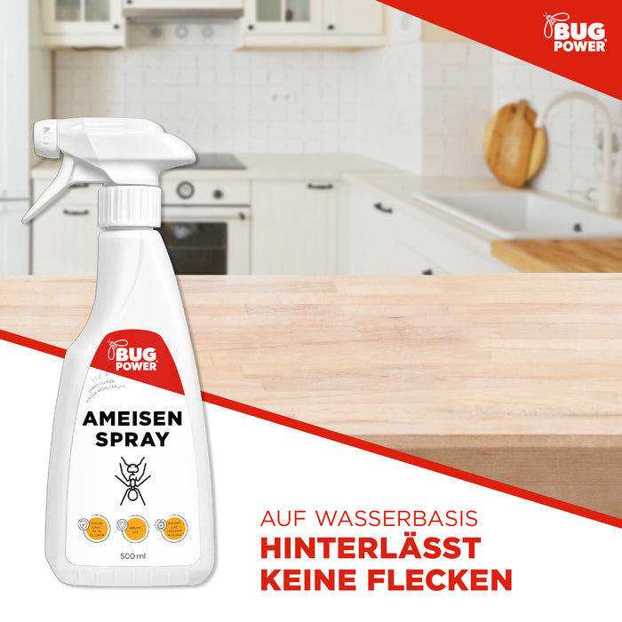 BugPower Ameisen Spray  - effektiv gegen Ameisen