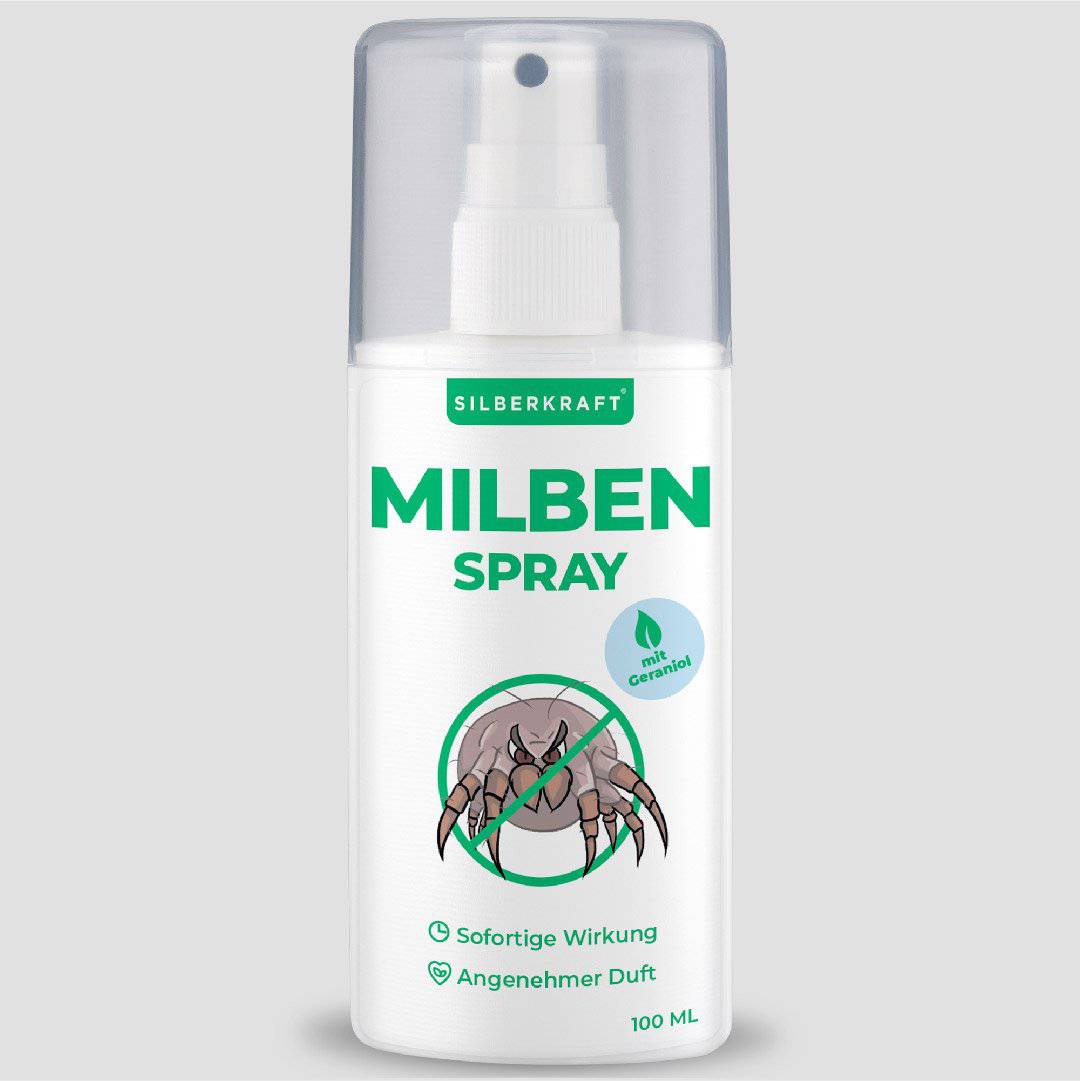 Spray anti-acariens pour matelas et textiles - combat les acariens —  Silberkraft