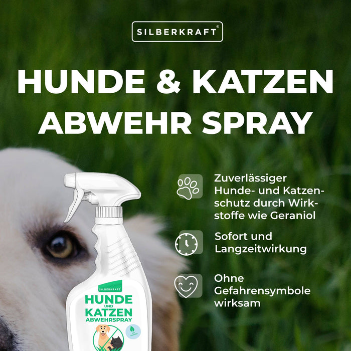 Spray repellente per cani e gatti