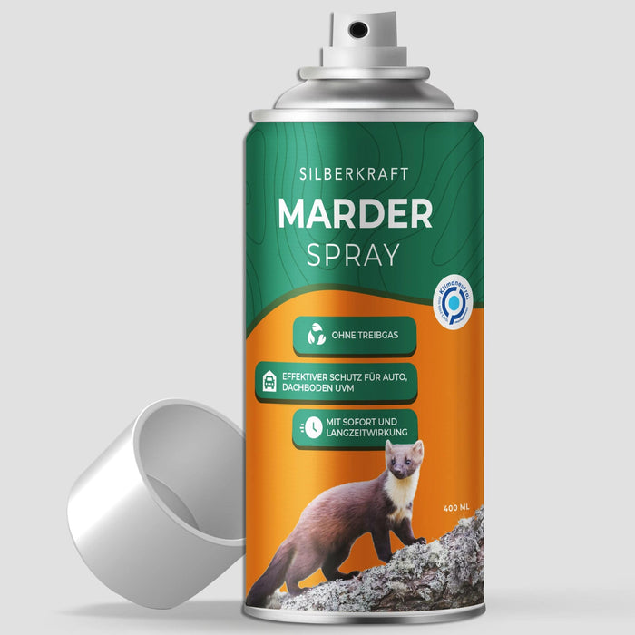 Marderspray 🥇 500ml Marderabwehr - Marder bekämpfen - Silberkraft