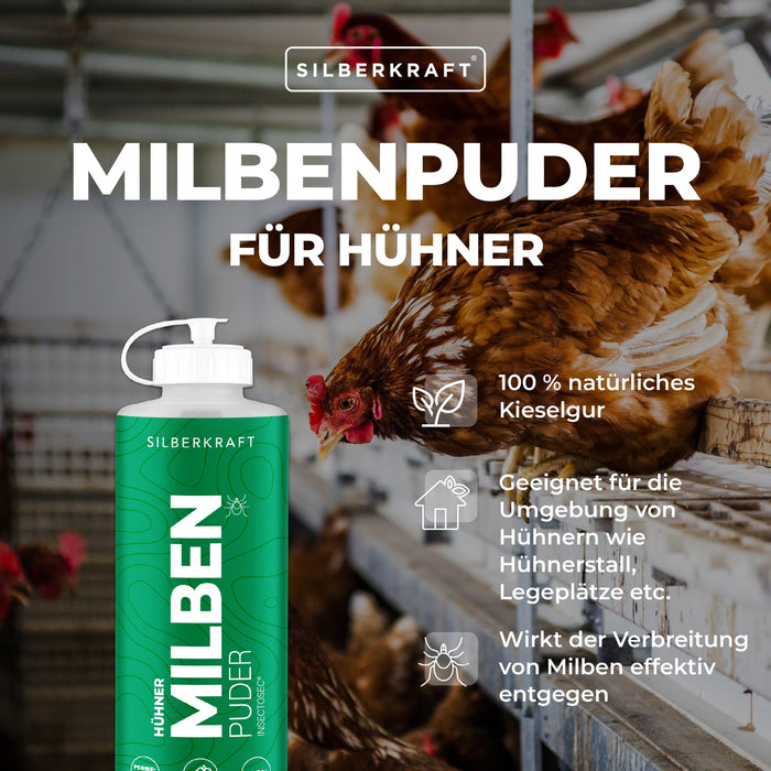 Milbenpuder Hühner