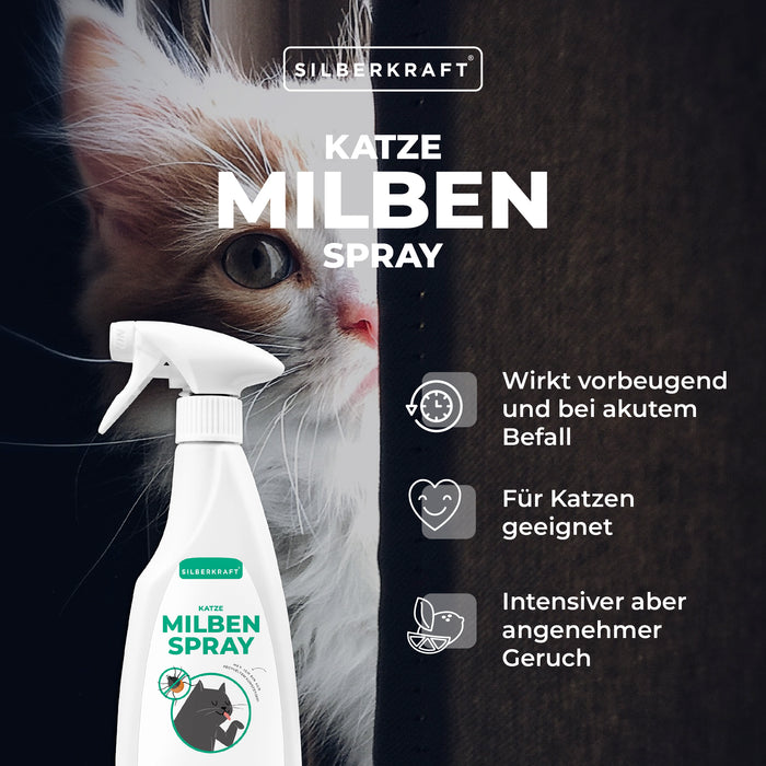 Spray antiacaro per cani e gatti