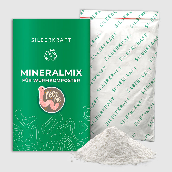 Wurmfutter / Mineral-Mix für Wurmkomposter und Kompost-Würmer
