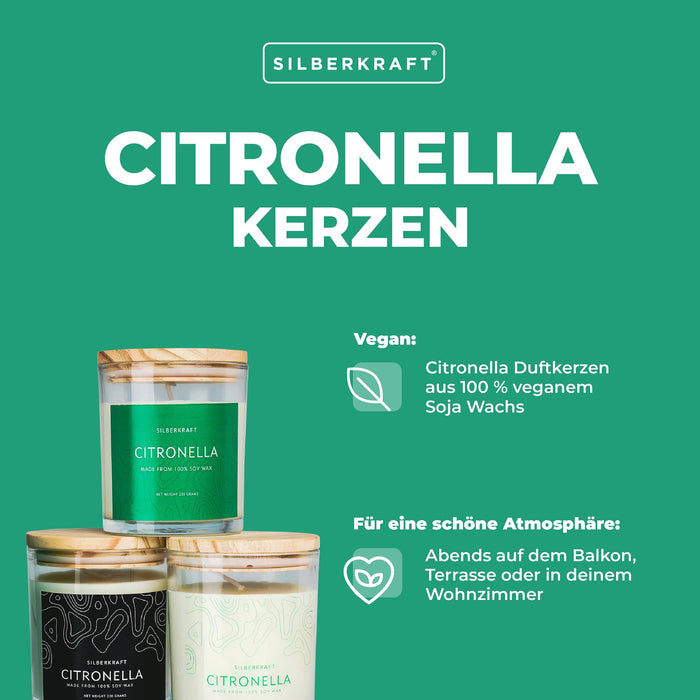 Candele alla citronella