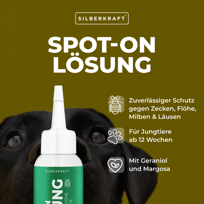 Spray anti-puces et anti-tiques pour chiens et chats