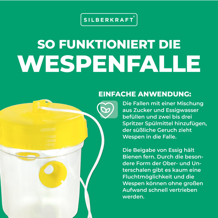 Wespenfalle Set