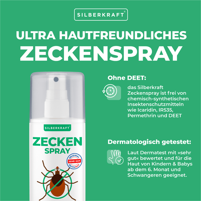 Spray per zecche Zeckenschutz - Spray anti zecche